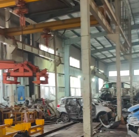 標(biāo)桿案例｜報(bào)廢汽車(chē)拆解線(xiàn)客戶(hù)現(xiàn)場(chǎng)展示